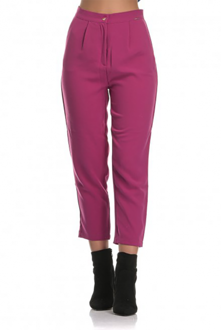Fabric pants violet