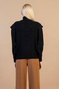 Turtleneck  alpaca blend sweater black