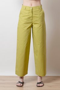 Παντελόνι με τσέπες από ποπλίνα kiwi