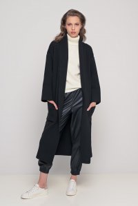 Παλτό με αλπακά black