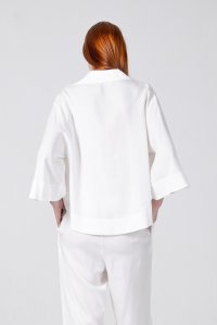 Τένσελ μπλούζα white