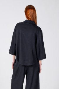 Tencel blouse black