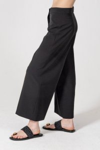 Stretch jupe culotte black