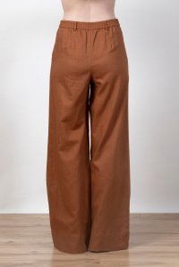 Linen pants chocolate