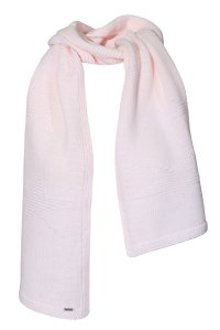 Scarf with stars pink