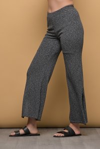 Flama knitted trousers black