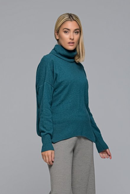Casmhere turtleneck relaxed sweater